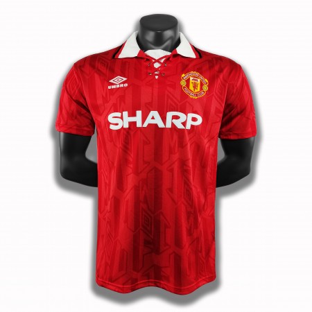 Billiga Fotbollströjor Manchester United Retro Hemma tröja 1994 Kortärmad